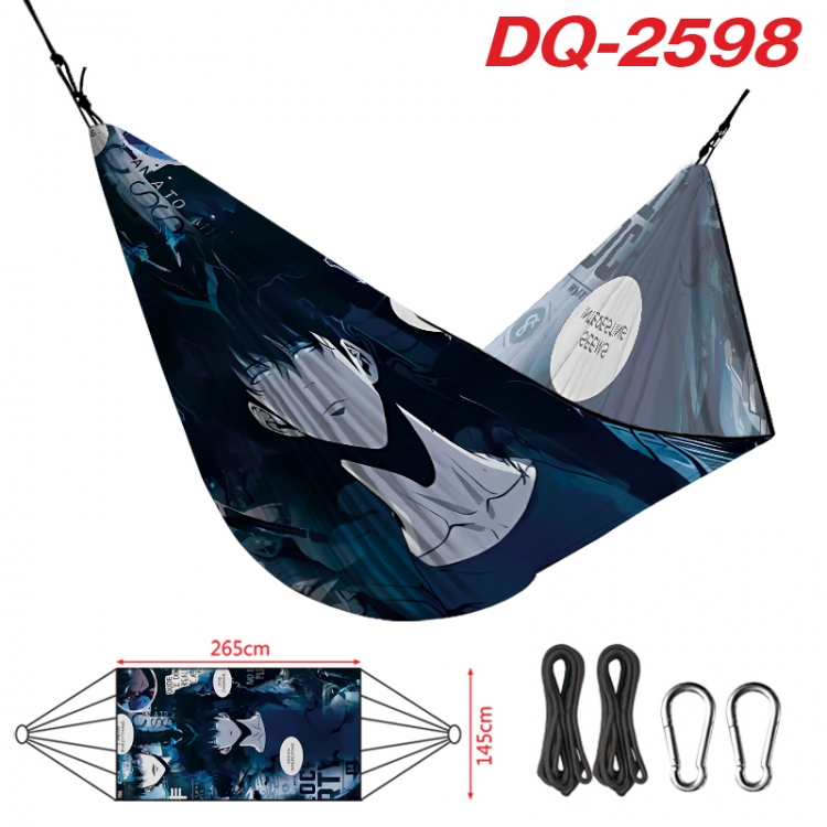 Solo Leveling:Arise Outdoor full color watermark printing hammock 265x145cm  DQ-2598