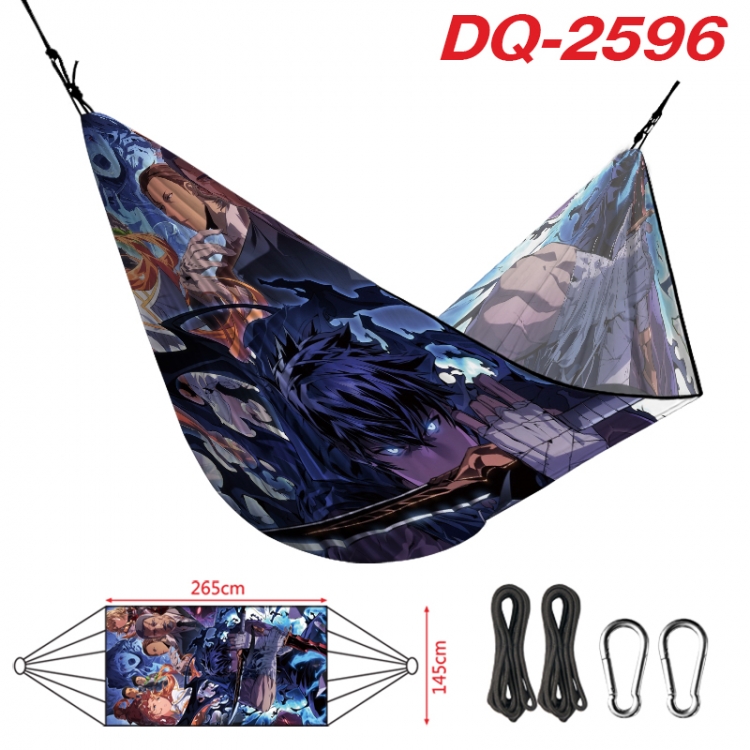 Solo Leveling:Arise Outdoor full color watermark printing hammock 265x145cm   DQ-2596