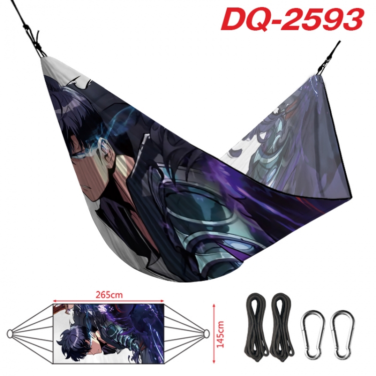 Solo Leveling:Arise Outdoor full color watermark printing hammock 265x145cm  DQ-2593