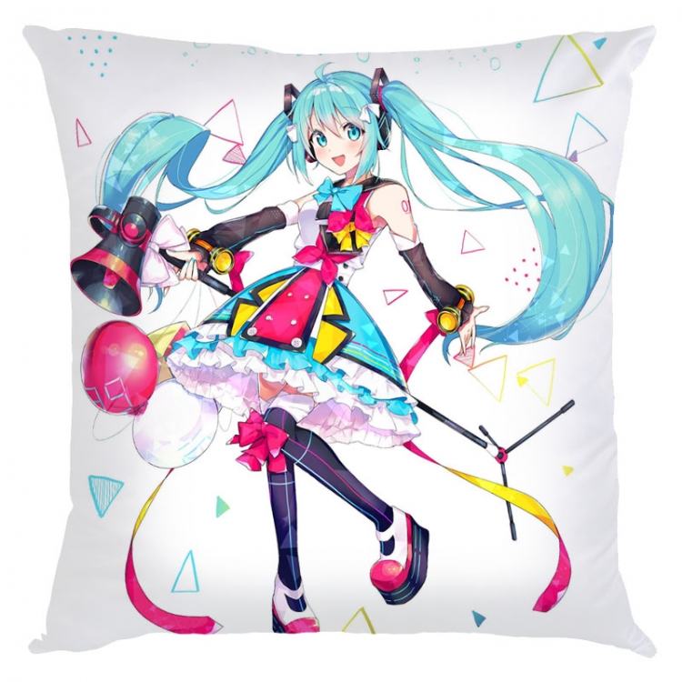 Hatsune Miku  Anime square full-color pillow cushion 45X45CM NO FILLING  C3-22