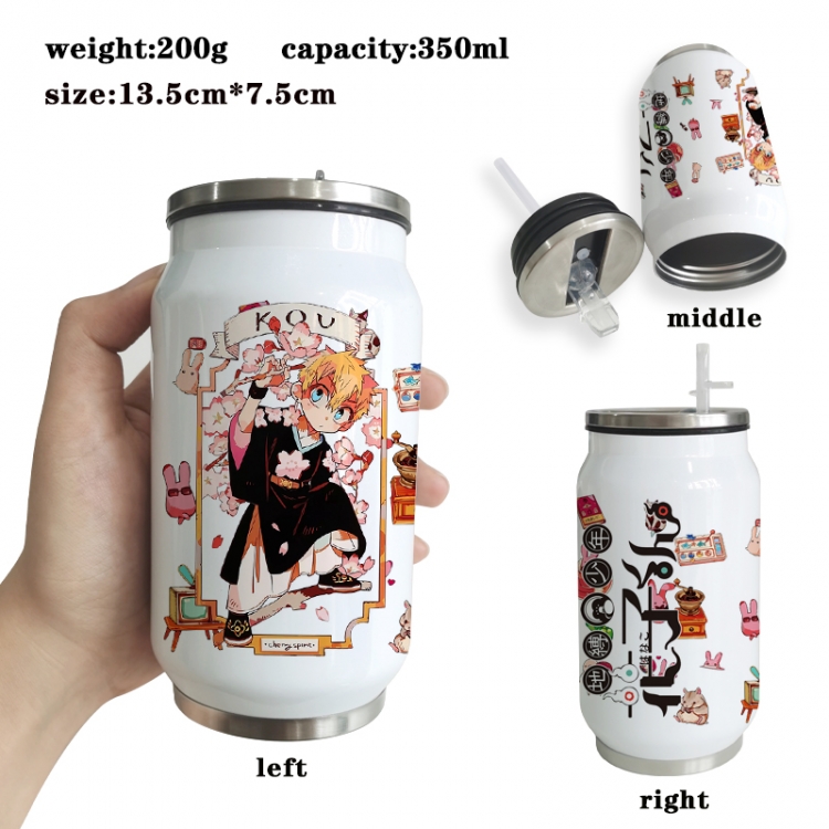 Toilet-bound Hanako-kun Anime Printed Stainless Steel Insulated Cup Straw Water Cup 350ML