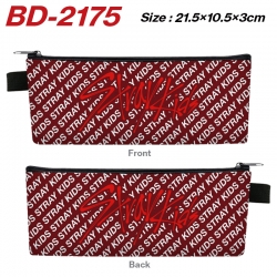 straykids Anime PU Leather Zip...