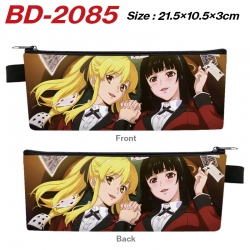 Kakegurui Anime PU Leather Zip...