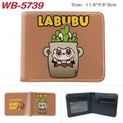 Labubu Animation color PU leat...