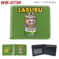 Labubu Animation color PU leat...