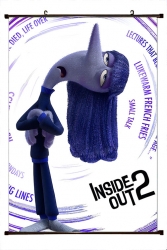 Inside Out 2 Anime black Plast...