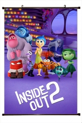 Inside Out 2 Anime black Plast...