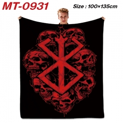 Berserk Anime flannel blanket ...