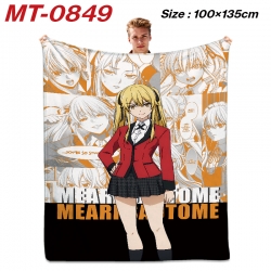 Kakegurui Anime flannel blanke...