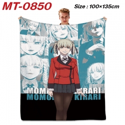 Kakegurui Anime flannel blanke...