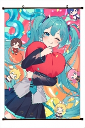 Hatsune Miku Anime black Plast...