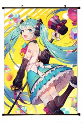 Hatsune Miku Anime black Plast...