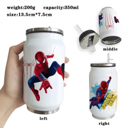 Spiderman Anime Printed Stainl...