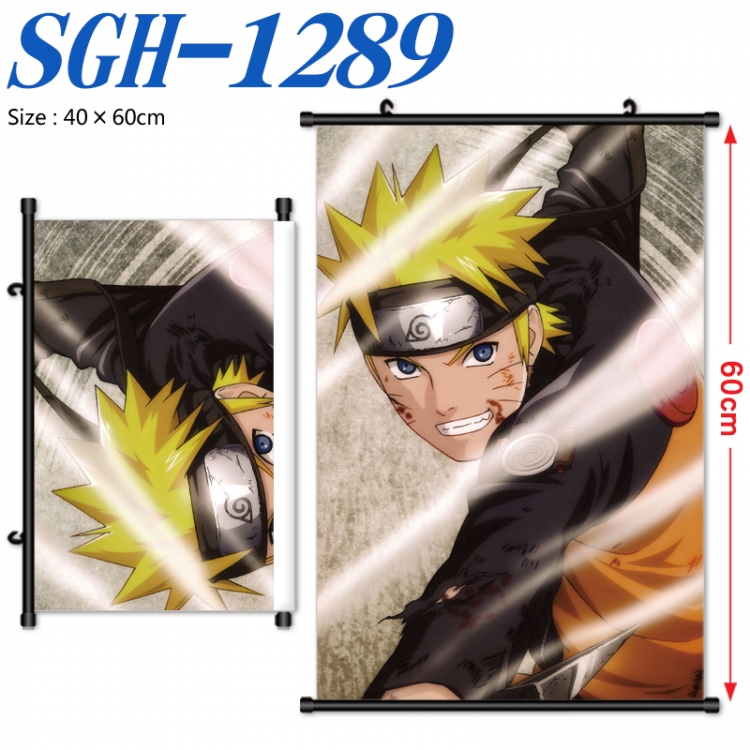 Naruto Anime digital printed pole style hanging picture Wall Scroll 40x60cm SGH-1289