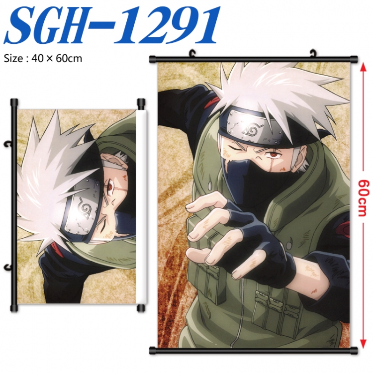 Naruto Anime digital printed pole style hanging picture Wall Scroll 40x60cm SGH-1291