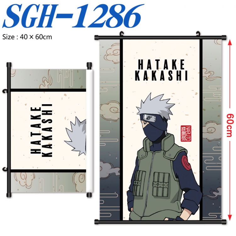 Naruto Anime digital printed pole style hanging picture Wall Scroll 40x60cm SGH-1286