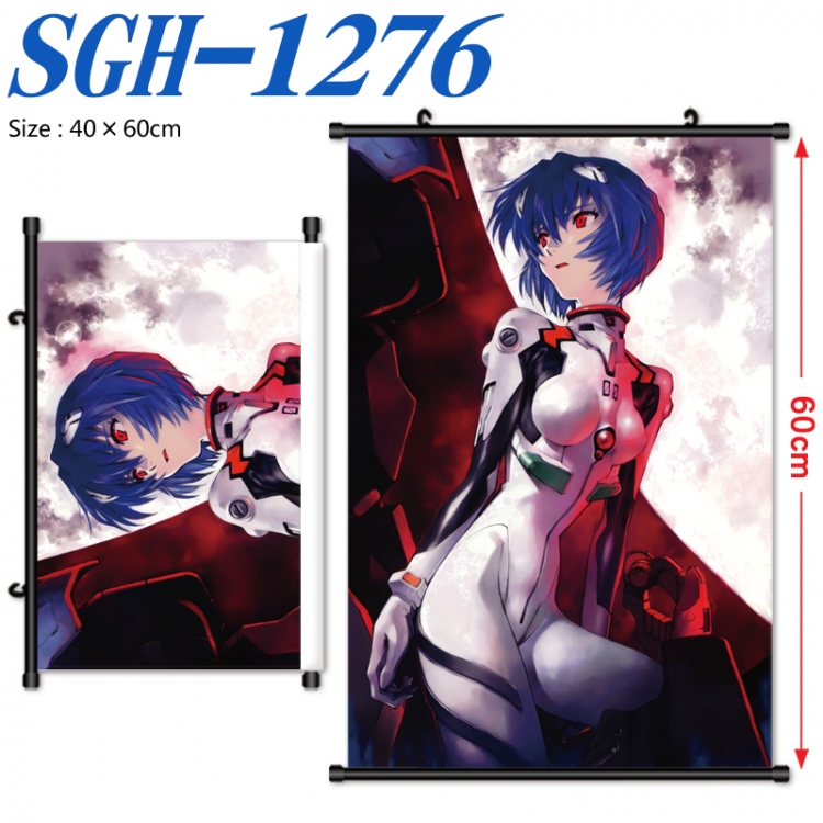 EVA Anime digital printed pole style hanging picture Wall Scroll 40x60cm SGH-1276