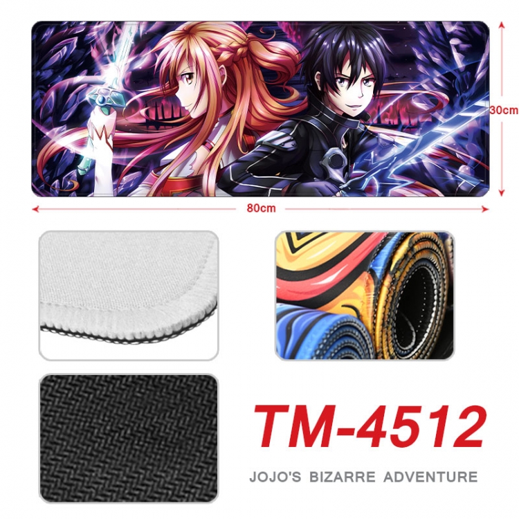 Sword Art Online Anime peripheral new lock edge mouse pad 80X30cm  tm-4512