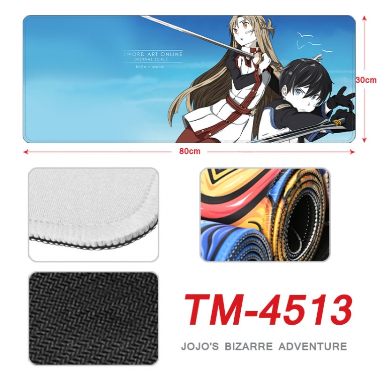 Sword Art Online Anime peripheral new lock edge mouse pad 80X30cm   tm-4513