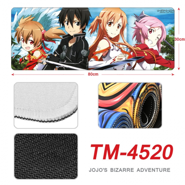 Sword Art Online Anime peripheral new lock edge mouse pad 80X30cm  tm-4520