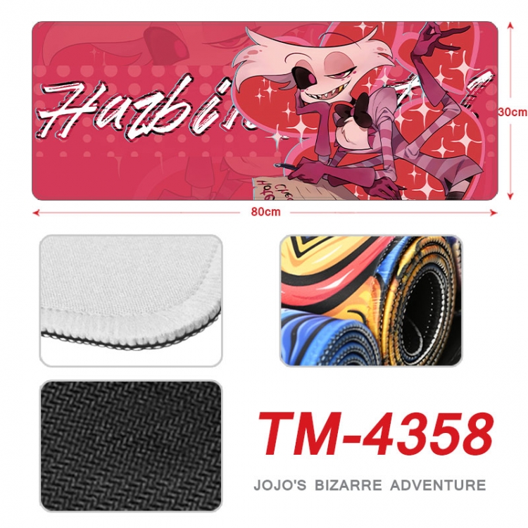 Hazbin Hotel  Anime peripheral new lock edge mouse pad 80X30cm tm-4358