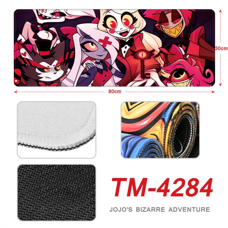 Hazbin Hotel  Anime peripheral new lock edge mouse pad 80X30cm tm-4284