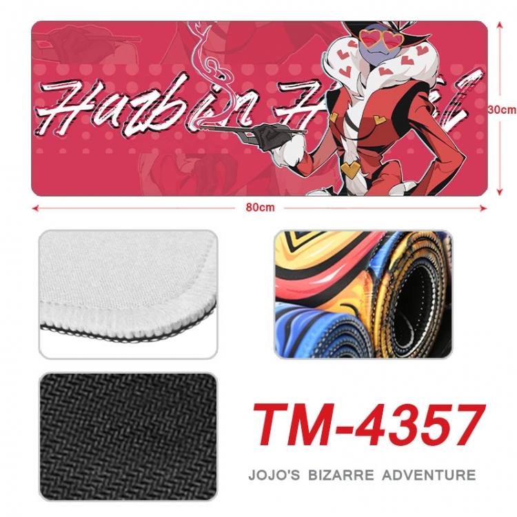 Hazbin Hotel  Anime peripheral new lock edge mouse pad 80X30cm   tm-4357