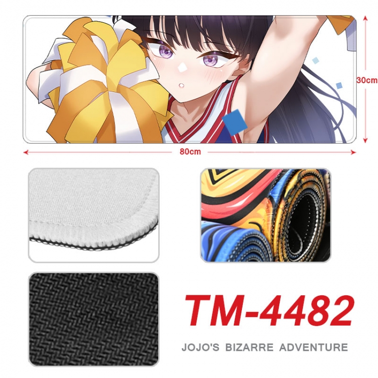 Komi-san wa, Komyushou Desu Anime peripheral new lock edge mouse pad 80X30cm  