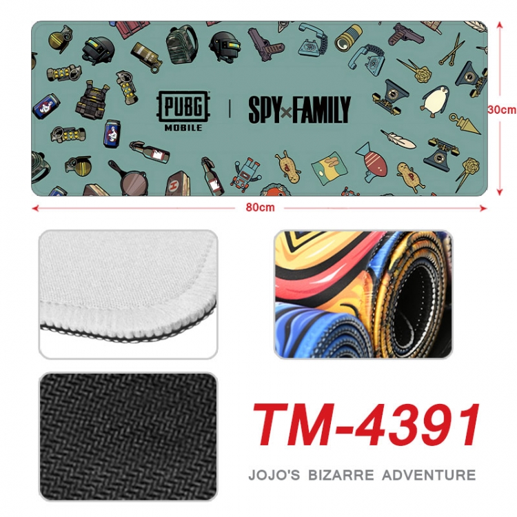 SPY×FAMILY Anime peripheral new lock edge mouse pad 80X30cm   tm-4391