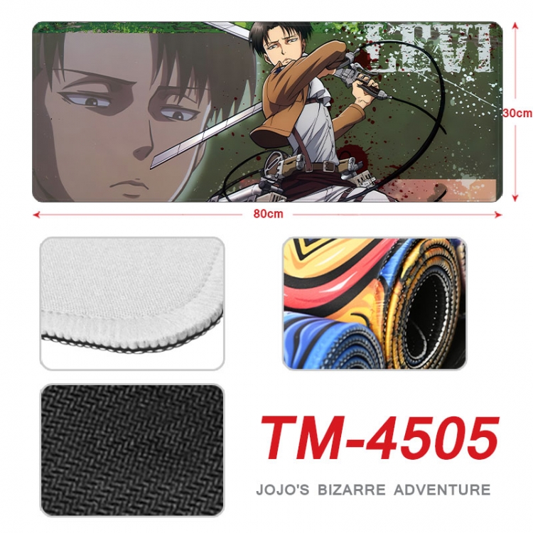 Shingeki no Kyojin Anime peripheral new lock edge mouse pad 80X30cm  tm-4505