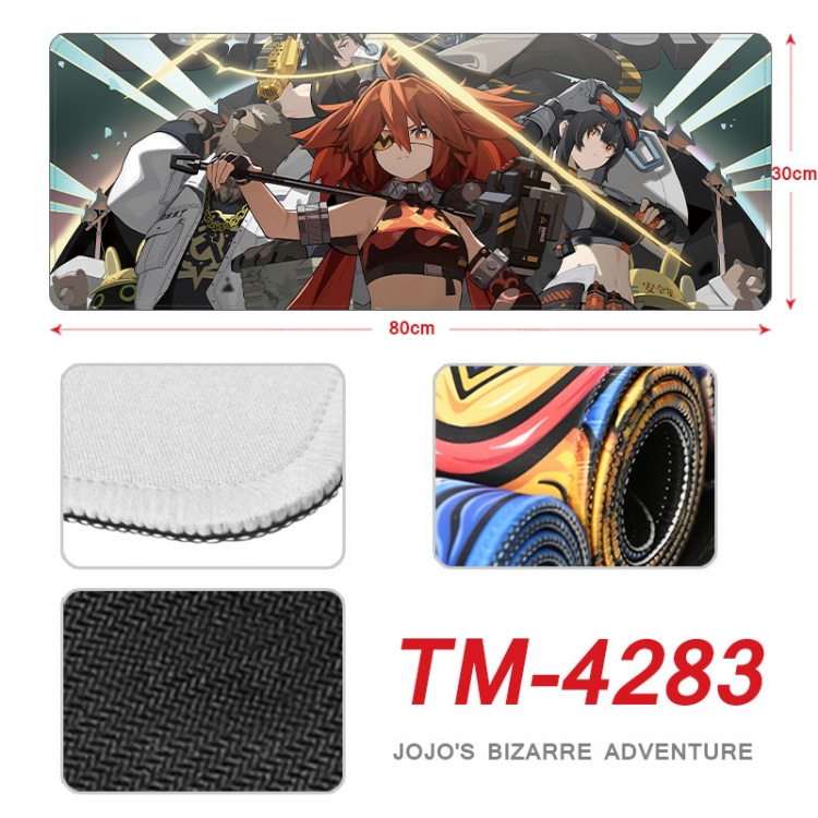 Zenless Zone Zero Anime peripheral new lock edge mouse pad 80X30cm  tm-4283