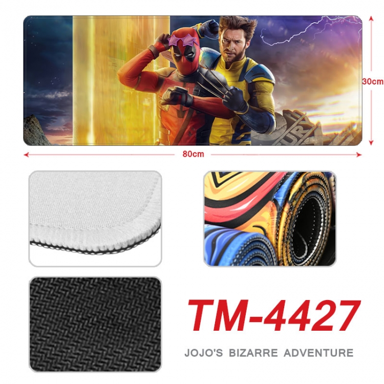 Marvel Anime peripheral new lock edge mouse pad 80X30cm  tm-4427