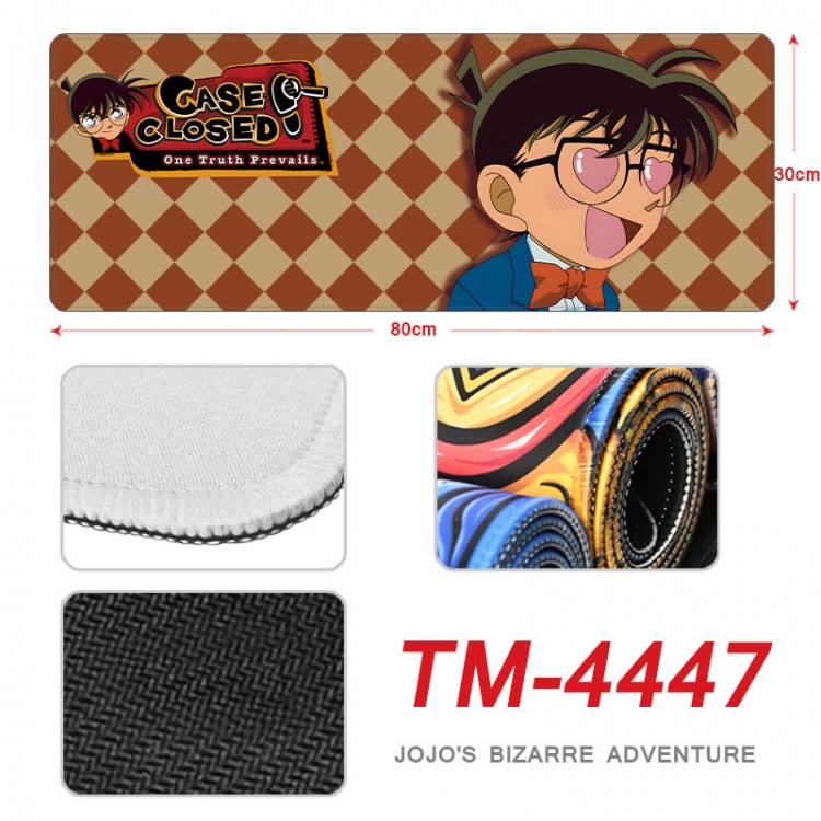 Detective conan Anime peripheral new lock edge mouse pad 80X30cm   tm-4447