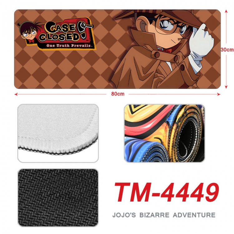 Detective conan Anime peripheral new lock edge mouse pad 80X30cm  tm-4449