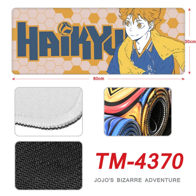 Haikyuu!! Anime peripheral new lock edge mouse pad 80X30cm   tm-4370