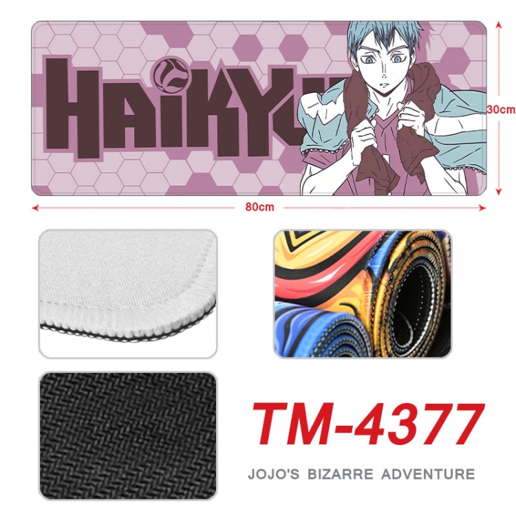 Haikyuu!! Anime peripheral new lock edge mouse pad 80X30cm  tm-4377