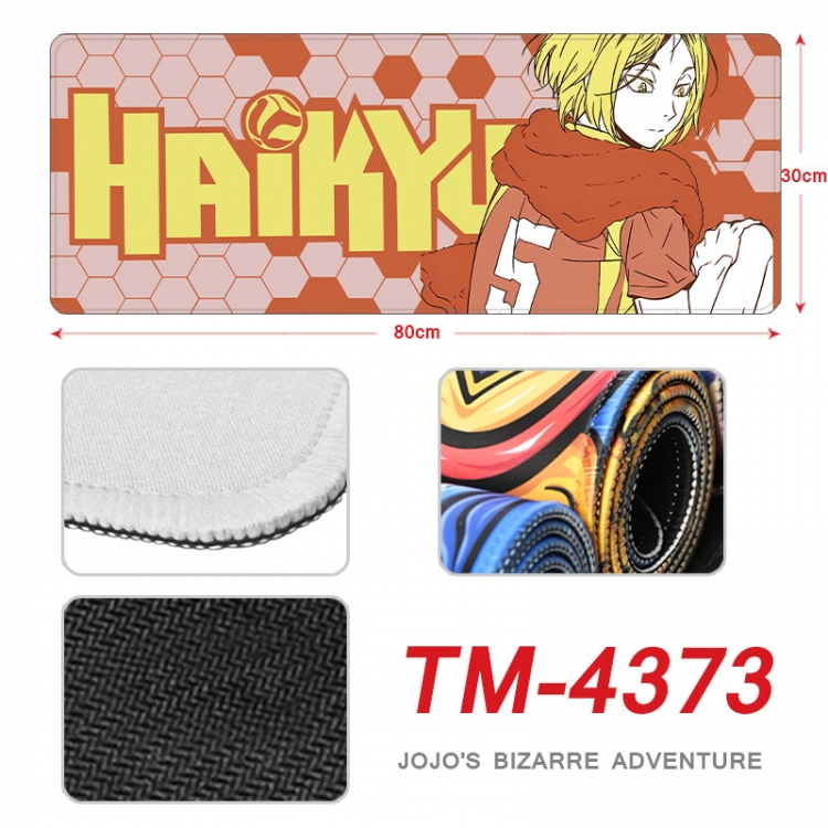 Haikyuu!! Anime peripheral new lock edge mouse pad 80X30cm   tm-4373