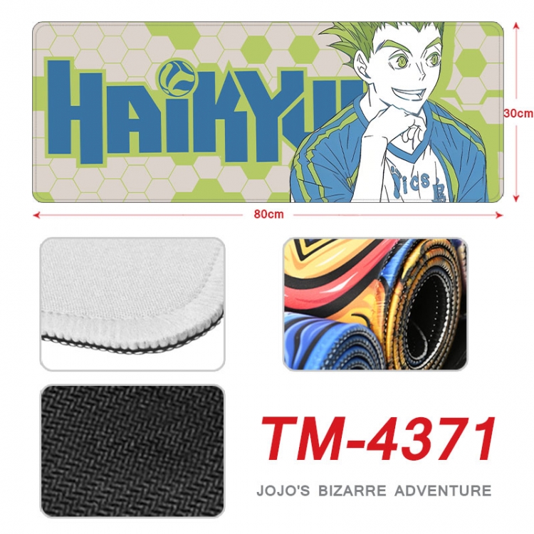 Haikyuu!! Anime peripheral new lock edge mouse pad 80X30cm  tm-4371