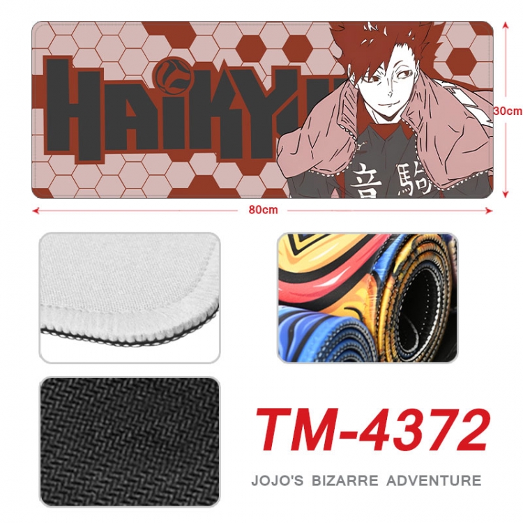 Haikyuu!! Anime peripheral new lock edge mouse pad 80X30cm  tm-4372