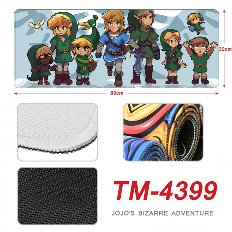 The Legend of Zelda Anime peripheral new lock edge mouse pad 80X30cm tm-4399