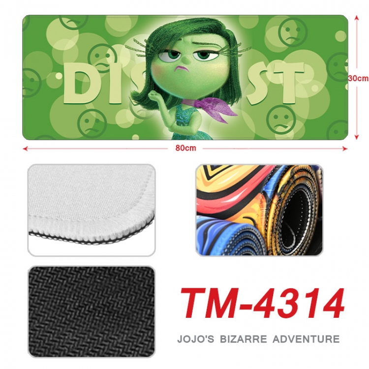 Inside Out Anime peripheral new lock edge mouse pad 80X30cm   tm-4314