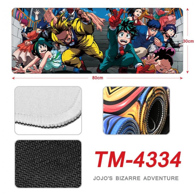 My Hero Academia Anime peripheral new lock edge mouse pad 80X30cm   tm-4334