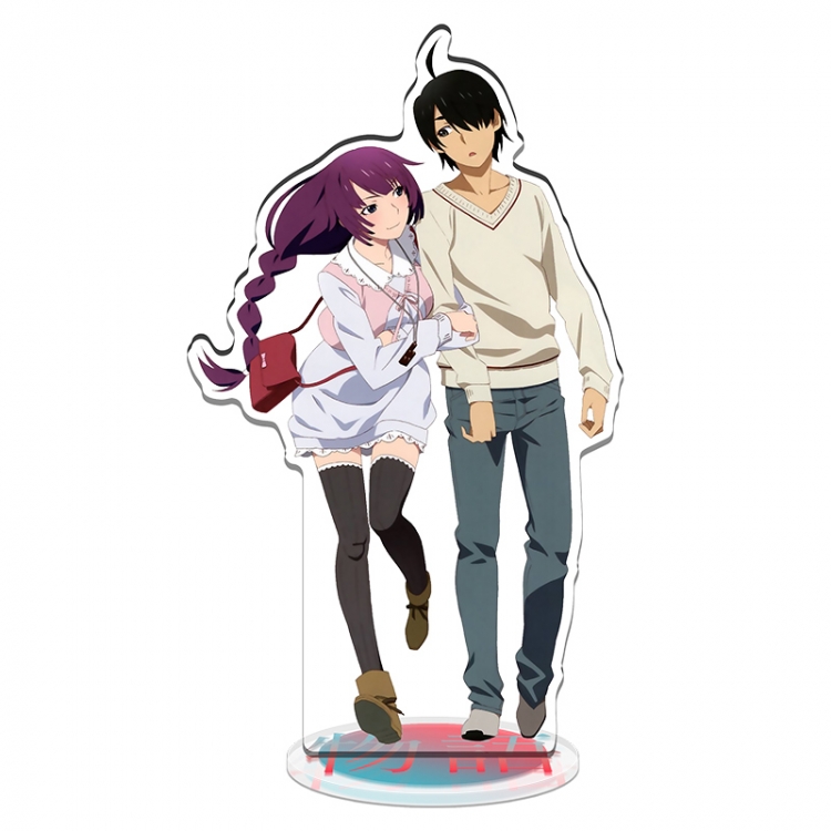 Monogatari Series Special Edition acrylic Standing figure Plates Keychain 20CM