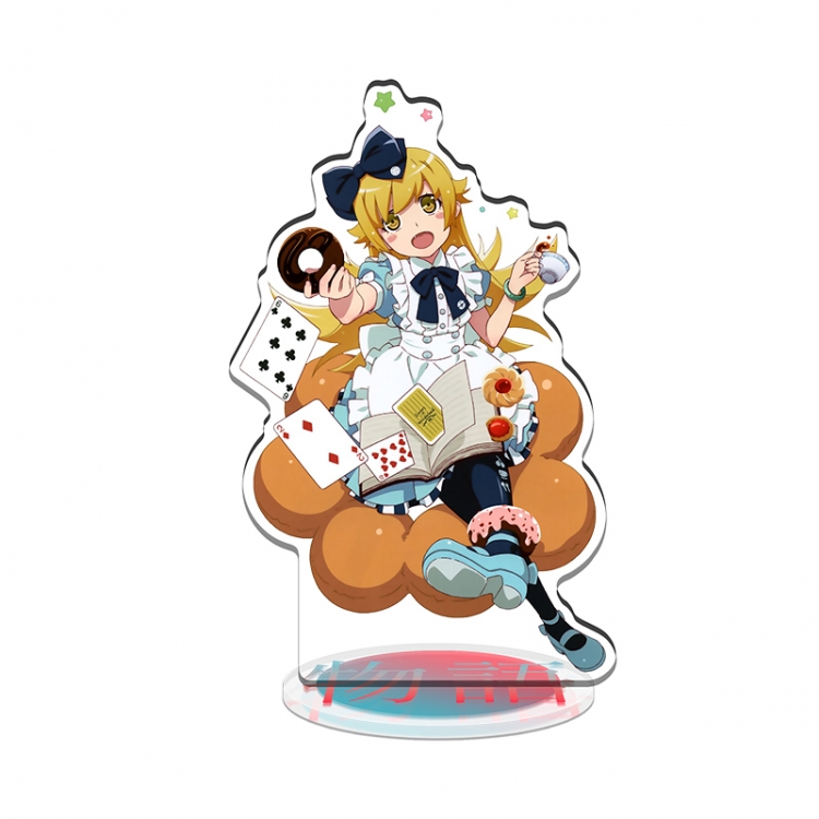 Monogatari Series Special Edition acrylic Standing figure Plates Keychain 20CM