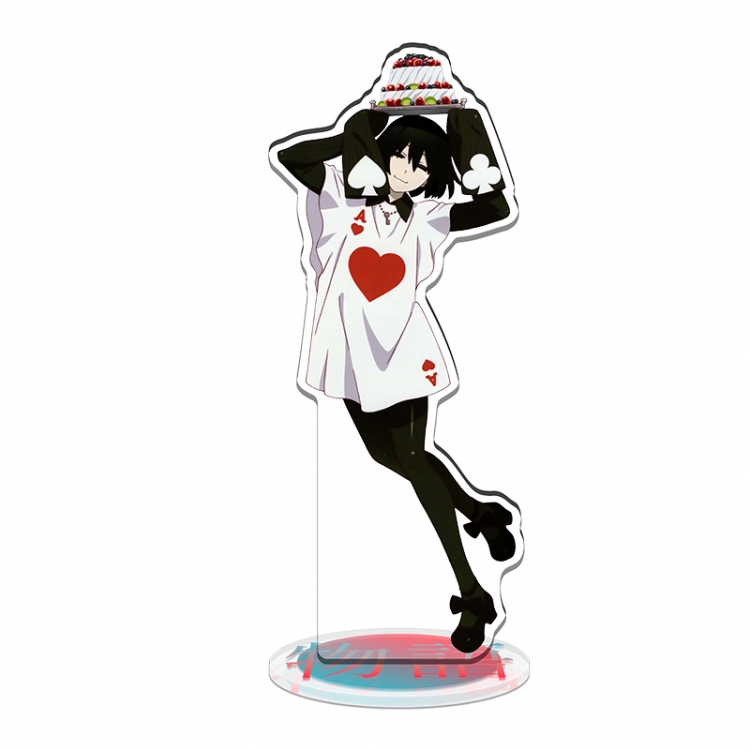 Monogatari Series Special Edition acrylic Standing figure Plates Keychain 20CM