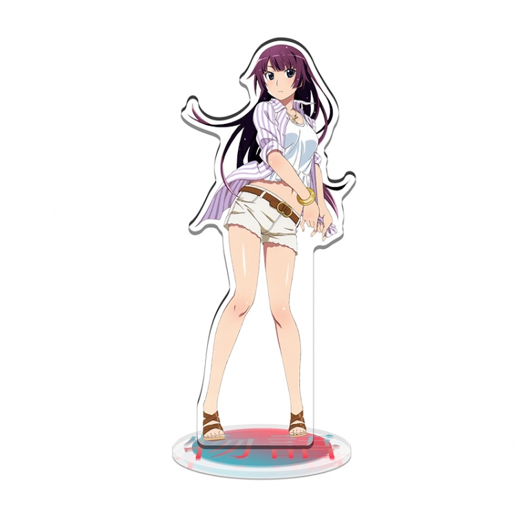 Monogatari Series Special Edition acrylic Standing figure Plates Keychain 20CM