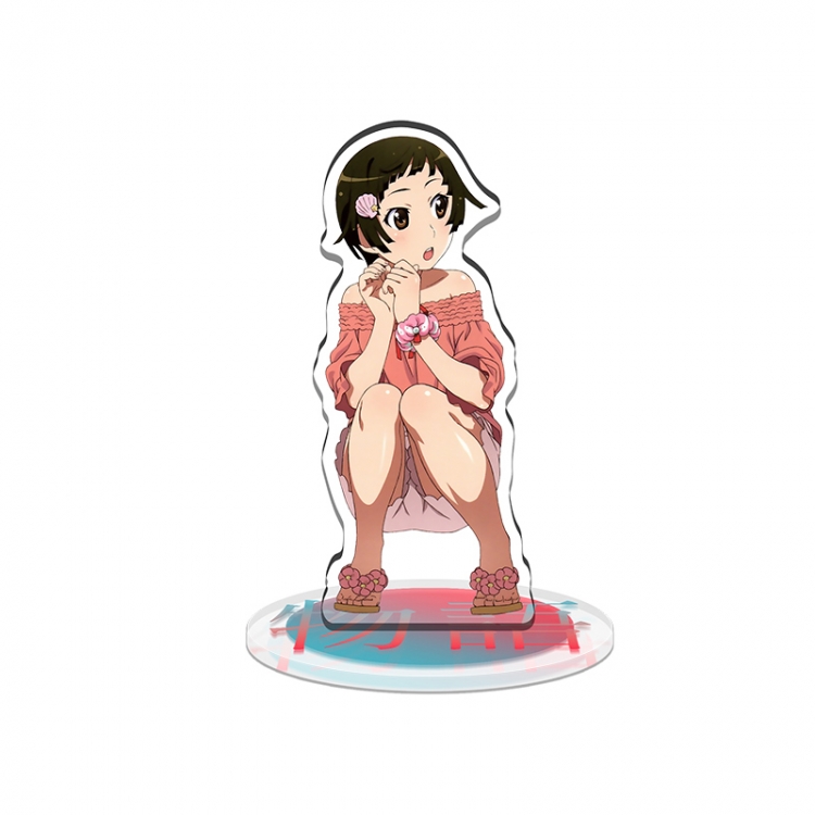 Monogatari Series Special Edition acrylic Standing figure Plates Keychain 20CM