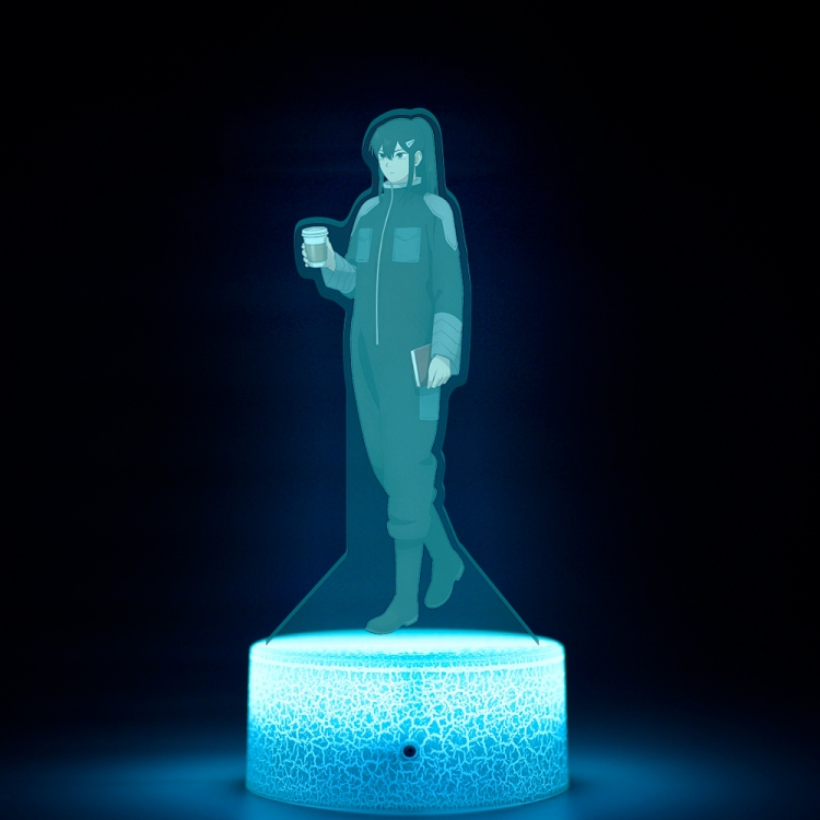 KAIJU NUMBER EIGHT Acrylic Night Light 16 Color-changing USB Interface Box Set 19X7X4CM white base