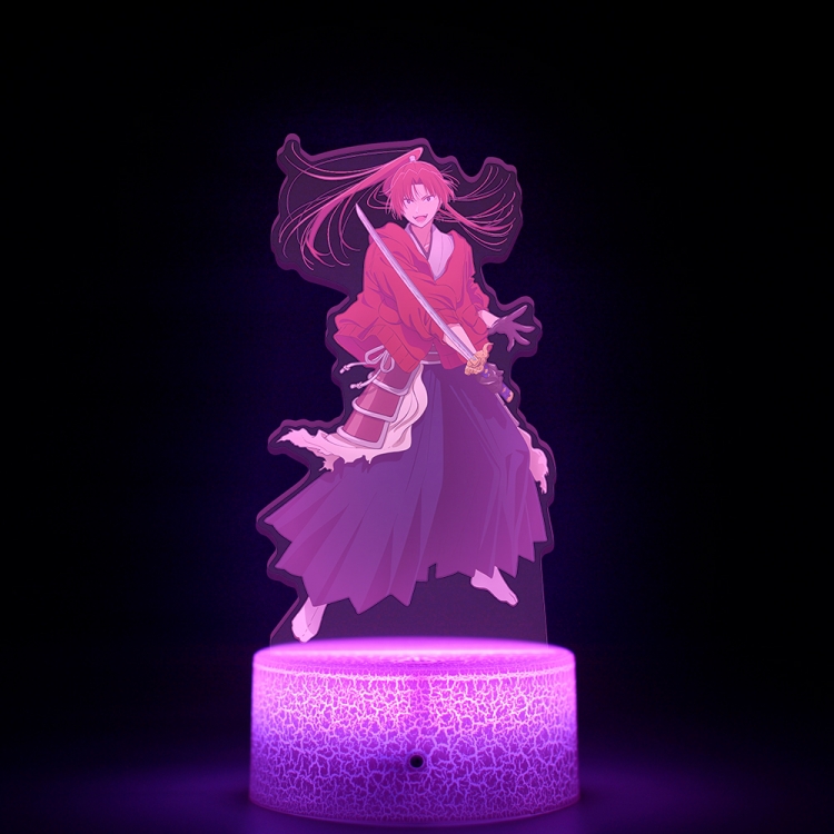 Oshi no ko Acrylic Night Light 16 Color-changing USB Interface Box Set 19X7X4CM white base