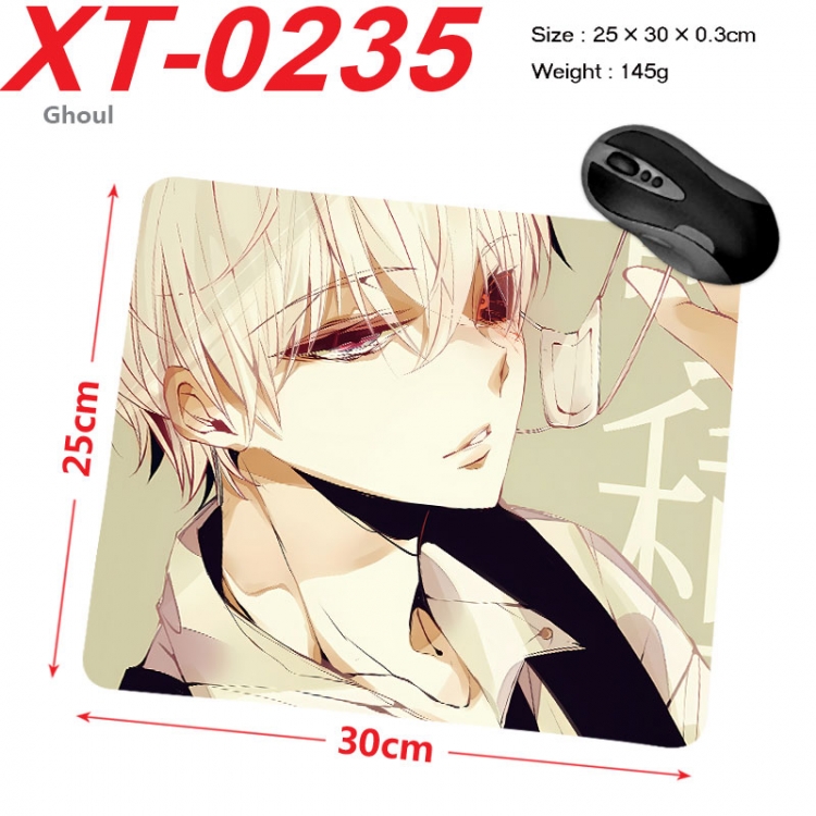 Tokyo Ghoul Anime peripheral new lock edge mouse pad 25X30cm  xt-0235